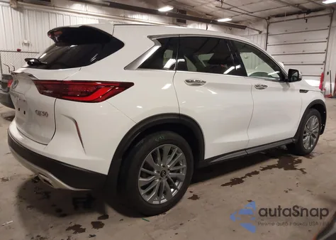 2023 Infiniti Qx50 Pure Awd from USA, damaged, VIN 3PCAJ5AB3PF108414